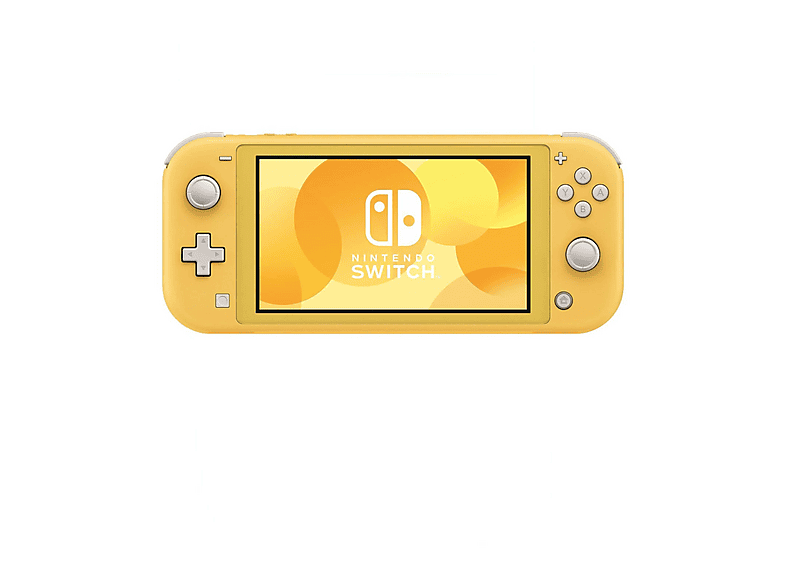 Nintendo Switch Lite in het geel.
