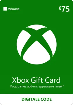 Xbox Gift Card van 75 euro.