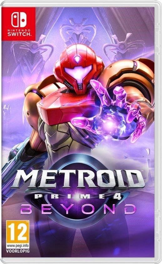 Doosomslag van Metroid Prime 4: Beyond voor Nintendo Switch.