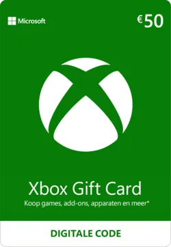 Xbox Gift Card van 50 euro.