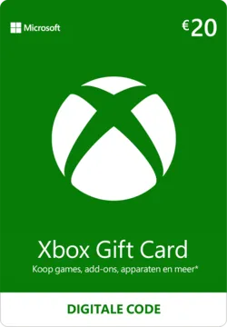 Xbox Gift Card van 20 euro.