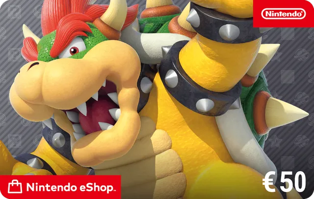 Nintendo eShop tegoed 50 euro