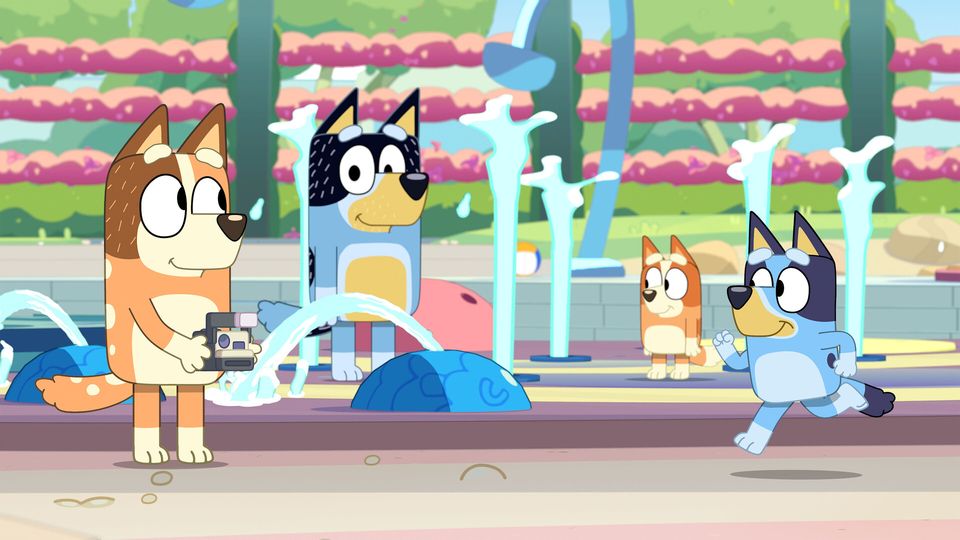 Scène uit Bluey's Happy Snaps.
