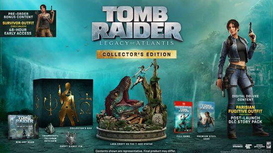 Tomb Raider: Legacy of Atlantis Collector's Edition voor Nintendo Switch 2.