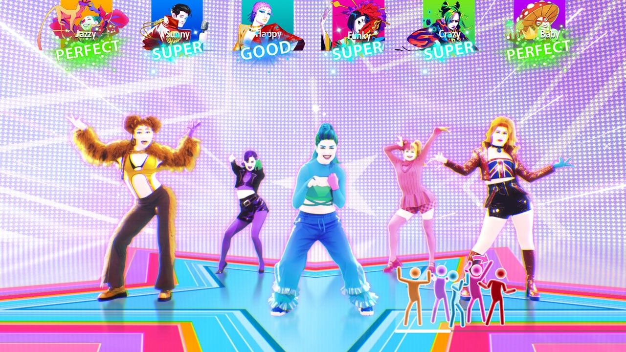 Scène uit Just Dance: Decades of Hits.
