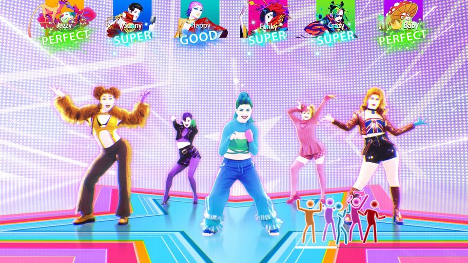 Scène uit Just Dance: Decades of Hits.