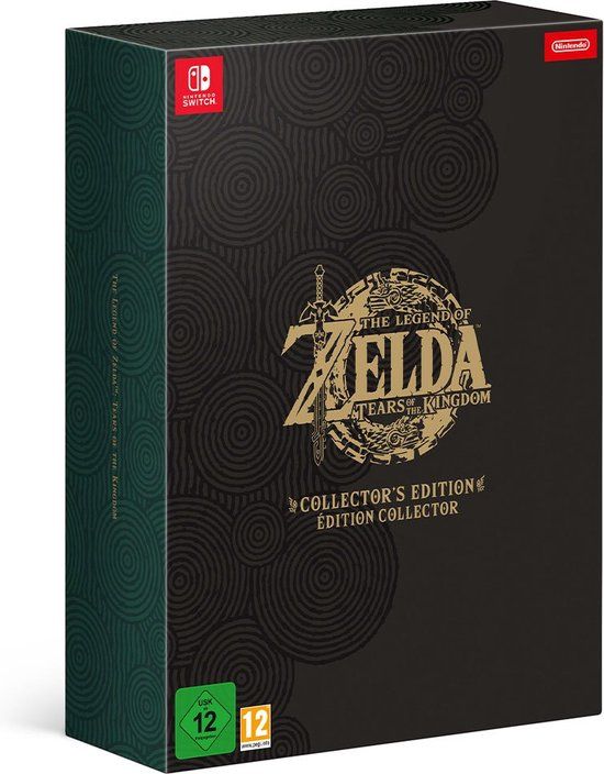 De Collector's Edition van The Legend of Zelda: Tears of the Kingdom voor Nintendo Switch.