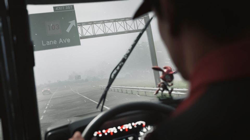 Truck op de weg tijdens een rit in Road Kings