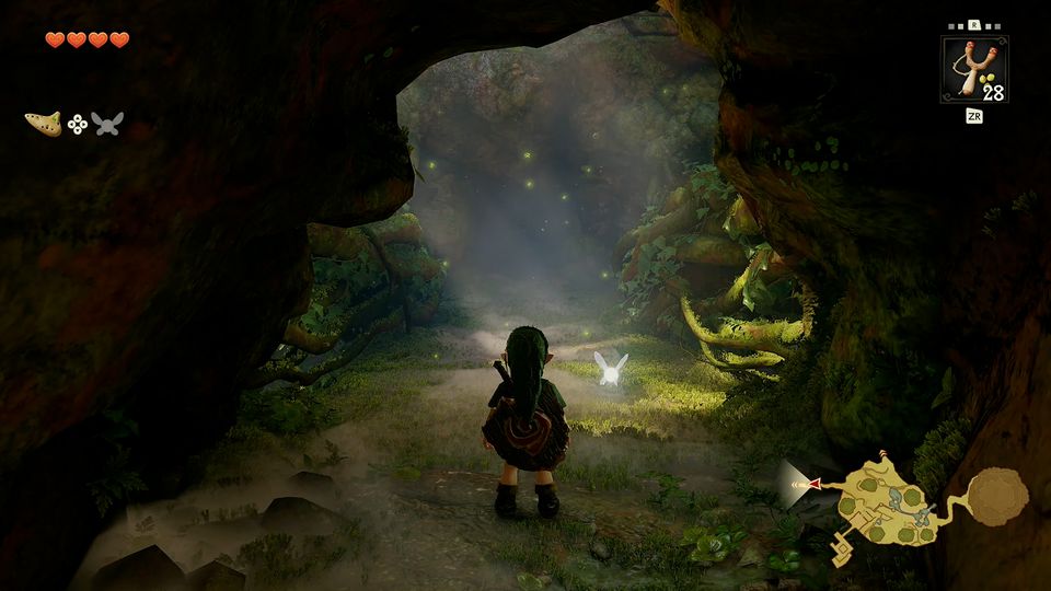 Scène uit The Legend of Zelda: Ocarina of Time.