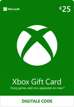Xbox Gift Card van 25 euro.