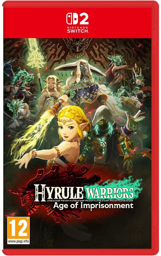 Doosomslag van Hyrule Warriors: Age of Imprisonment voor Nintendo Switch 2.