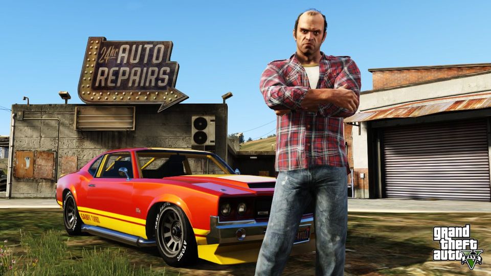 Scène uit Grand Theft Auto V.
