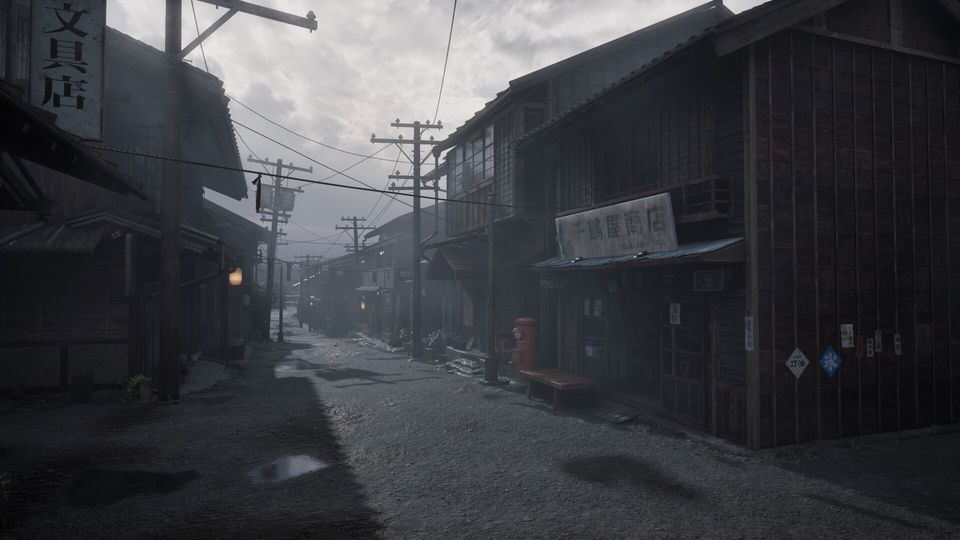Een groteske bloemvormige vijand in Silent Hill f.
