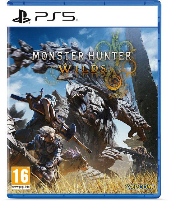 Doosomslag van Monster Hunter Wilds voor PlayStation 5.