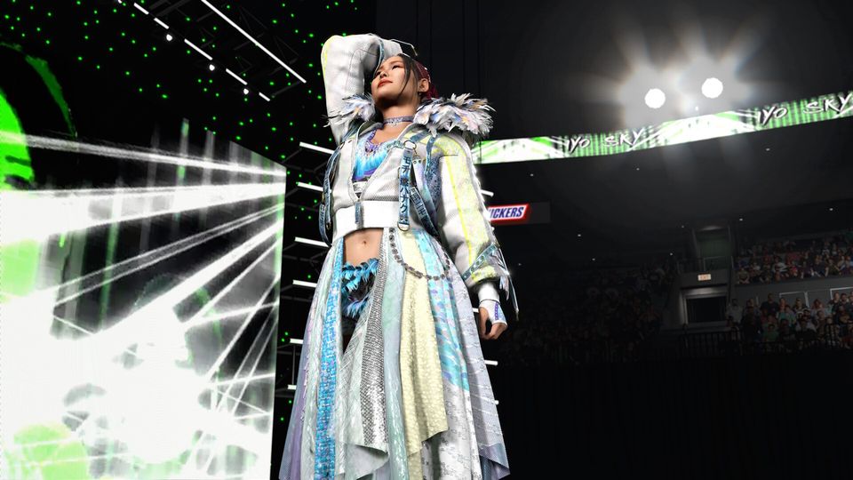 Scène uit WWE 2K26.