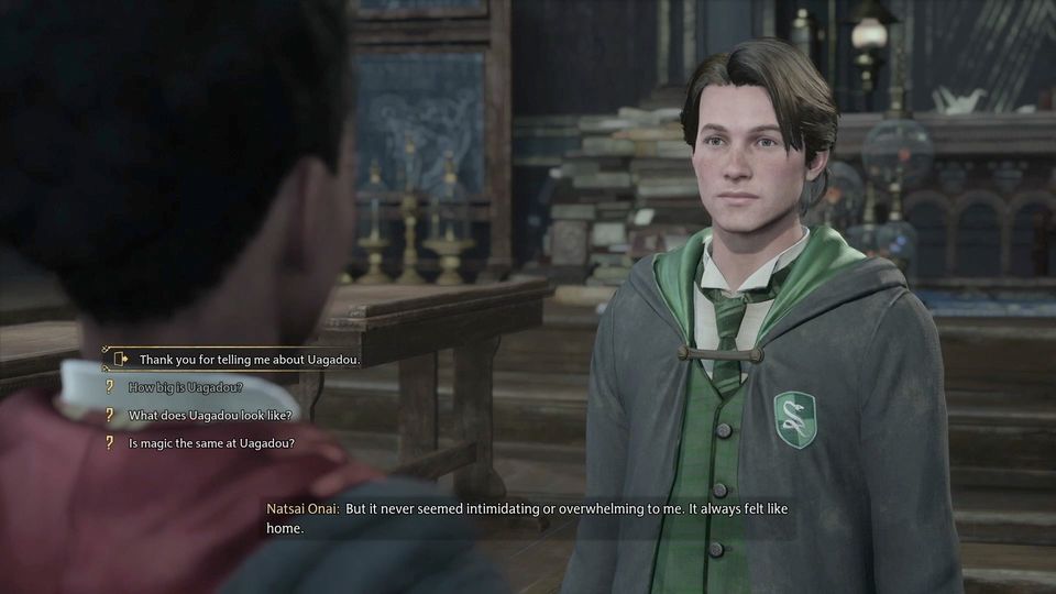 Scène uit Hogwarts Legacy.