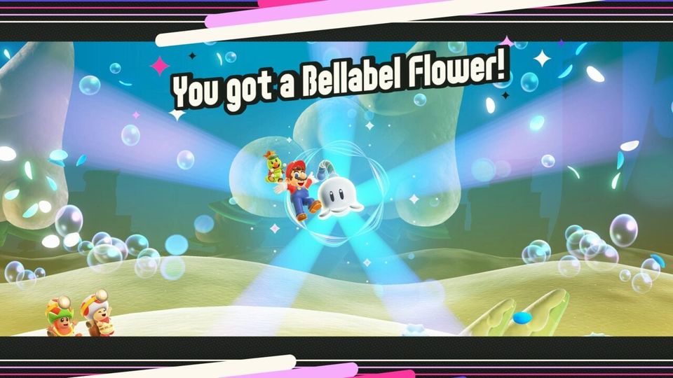 Spelers samen in de Nintendo Switch 2 Edition van Super Mario Bros. Wonder.