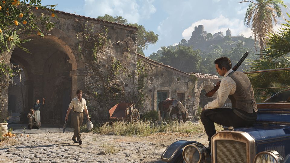 Scène uit Mafia: The Old Country.