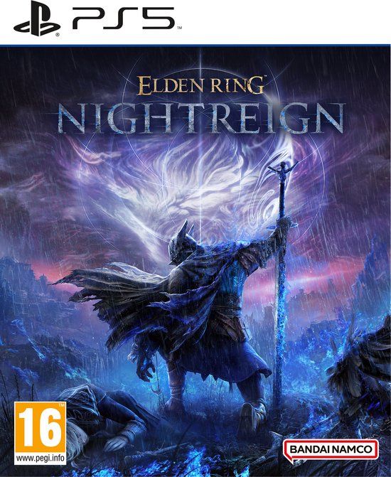 Verpakking van Elden Ring Nightreign Seekers Edition voor PlayStation 5.