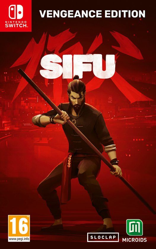 Verpakking van Sifu Vengeance Edition voor Nintendo Switch
