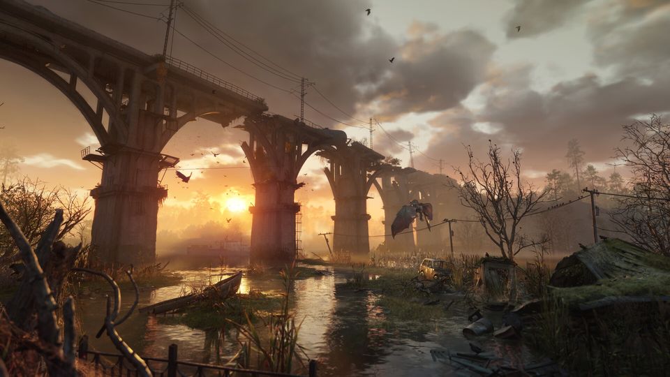 Gameplay uit Metro 2039 in de tunnels van de Moskouse metro.