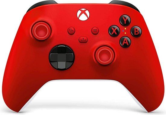 Xbox draadloze controller in Pulse Red.