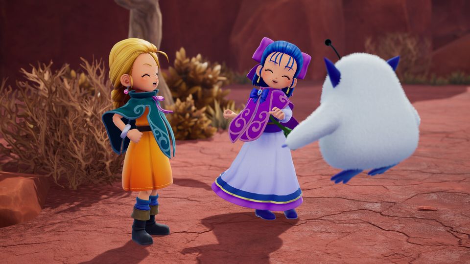 Scène uit Dragon Quest Monsters: The Withered World.