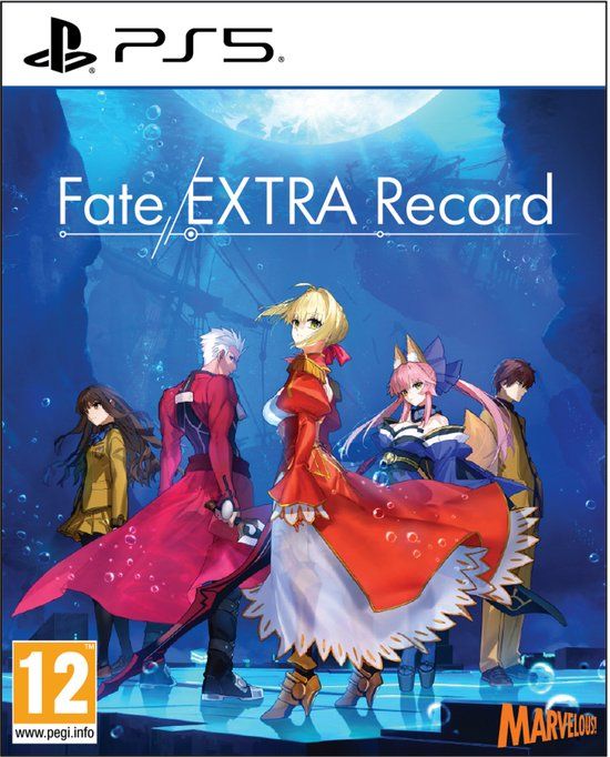 Verpakking van Fate/EXTRA Record voor PlayStation 5