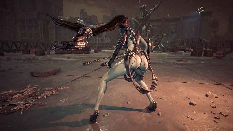 Gameplaybeeld uit Stellar Blade.