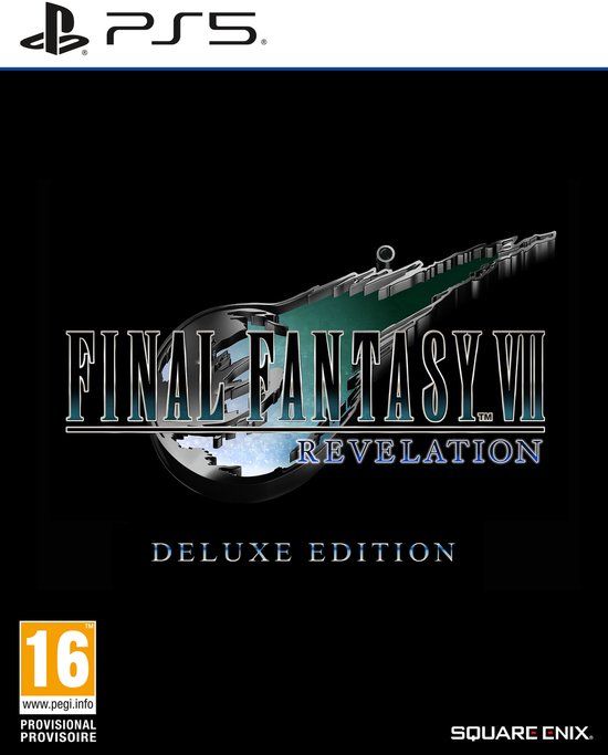 Verpakking van Final Fantasy VII Revelation Deluxe Edition voor PS5.