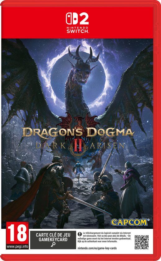 Cover van Dragon's Dogma 2: Dark Arisen voor Nintendo Switch 2.