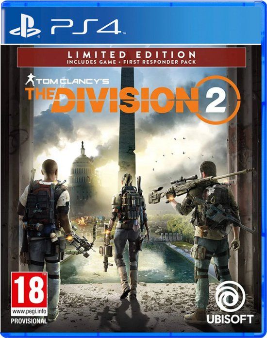 Cover van Tom Clancy's The Division 2 Limited Edition voor PS4.