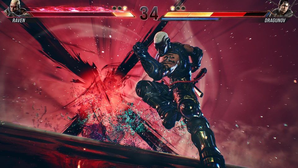 Een krachtige aanval in Tekken 8.